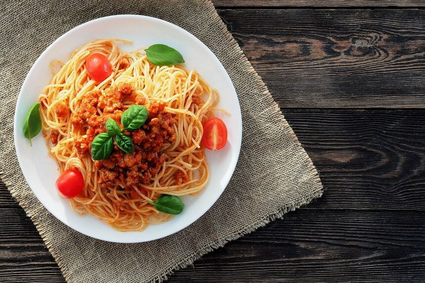 domowe spaghetti bolognese